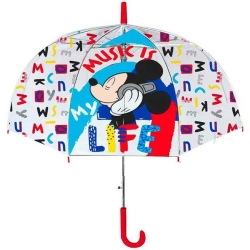 Kids Mickey D99403 - 60 cm umbrella with handle for children