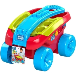 Mega Bloks First Builders - Wagon with 25 blocks and activities