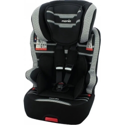 Boomer Racer Isofix - Seggiolino Auto Gruppo 1/2/3 colore Nero