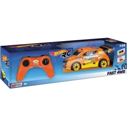 Hot Wheels RC Fast 4wd - Macchinina radiocomandata in scala 1:24
