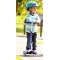 Mini Deluxe - adjustable scooter - blue
