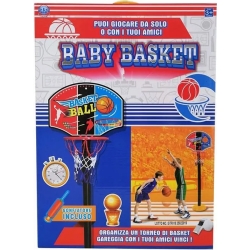 Baby basket - ball + basket + pole of 115 cm