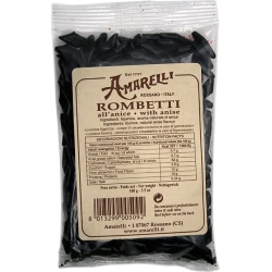 Rombetti - Liquorice flavoured with anise 100g sachet