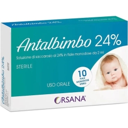 Antalbimbo 24% - Sucrose solution in 10 sterile vials of 2 ml