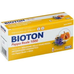 Bioton Pappa Reale 1000 - Energy Supplement 14 vials lemon flavour