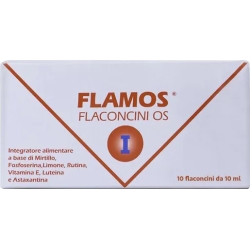 Flamos - Eye Health Supplement 10 vials of 10 ml