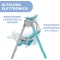 Polly Swing Up - Baby Swing colour Turquoise