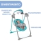Polly Swing Up - Baby Swing colour Turquoise
