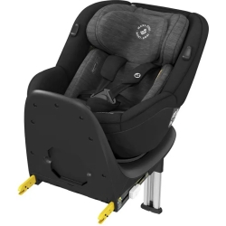 Mica - Seggiolino Auto Isofix girevole omologato i-Size colore Authentic Black