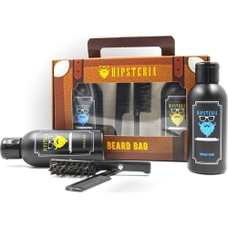 Cofanetto Beard Bag - Sapone Da Barba 125 Ml + Balsamo Da Barba 125 ml + Kit Spazzola E Pettine