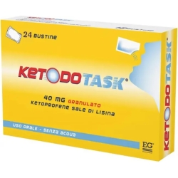 Ketodotask  buccal granulate - Pain relief medicament 24 sachets of 40 mg