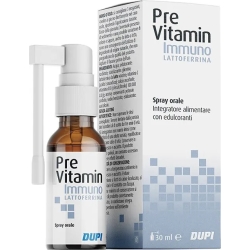 Previtamin Immuno Lattoferrina - Food Supplement 30 ml oral Spray