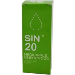 Sin 20 - Homeopathic remedy for amenorrhea 50 ml drops