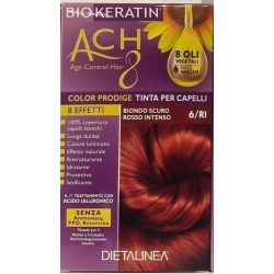 Biokeratin Ach8 - Hair Color N.6/RI Dark Blond Intense Red