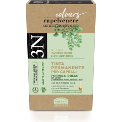 Maidenhair - Sweet formula permanent hair dye N.3N Dark brown