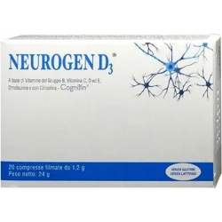 Neurogen D3 - Vitamins and Minerals Supplement 20 Tablets