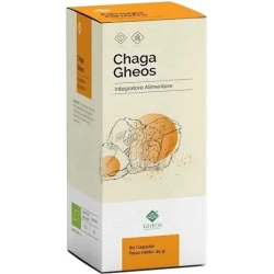 Chaga Gheos Immune Support Supplement 60 capsules of 750 mg