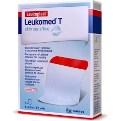 T Sensitive Skin - 5 transparent dressings 8 x 10 cm