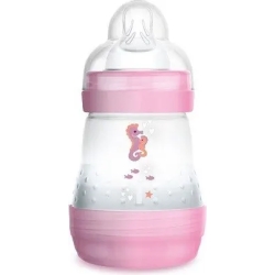 easy start - anti- colic baby bottle 160 ml pink