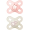 Start nanò -  2 silicone soother 0-2 months pink