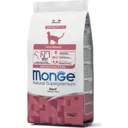 Sterilized Beef - neutered cats dry food 1.5 kg