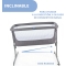 Next2Me Air - Cosleeping cradle colour Dark Gray