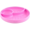 silicone Plate with suction pad - pink