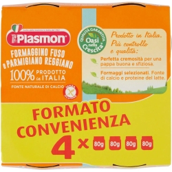 Cheese with parmesan - Baby food 4x80 g