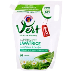 Vert - Ecodetergente Lavatrice profumo di Eucalipto 1224 ml