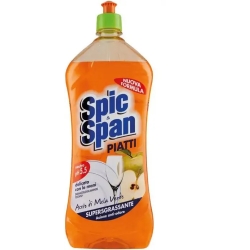 Dishes - Super degreasing detergent Green apple vinegar 1 l