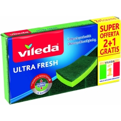 Ultra Fresh - 3 abrasive kitchen sponges