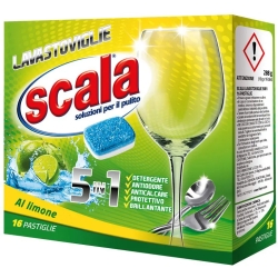 Dishwasher - 16 Tablets 5in1 Lemon