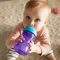 My Grippy 9m+ Cup with Soft Spout 300 Ml Color purple blue