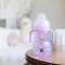 Trainer+ Space Love- Baby bottle with silicone spout 220 ml