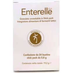 Enterelle plus - probiotic supplement 24 stick packs