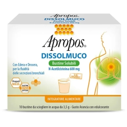 Dissolmuco - Lung Health Supplement 10 soluble sachets