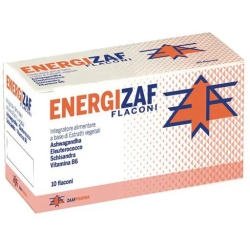 Energizaf 10 flaconi - Integratore per la stanchezza e l'affaticamento