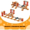 Track Mechanics Gravity - magnetic construction system 115 pieces