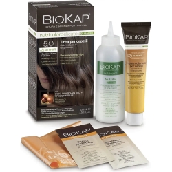 Biokap Nutricolor Delicato Rapid - Hair Dye 5.0 Natural Light Chestnut
