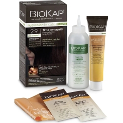 Biokap Nutricolor Delicato Rapid Hair Dye 2.9 Dark Chestnut Chocolate
