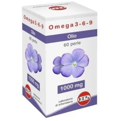 Omega 3-6-9 1000 mg - wellness supplement 60 pearls