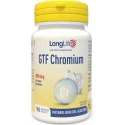 Gtf Chromium - Blood Sugar Control Supplement 100 Tablets