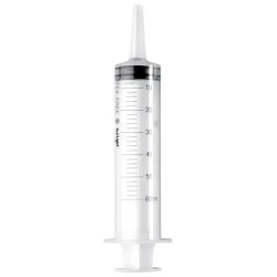 Inj/Light Catheter Cone Syringe for Single Use 60 ml