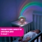 rainbow bear pink - music projector