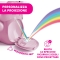 rainbow bear pink - music projector
