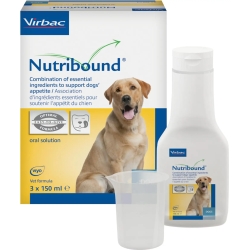 Nutribound - Palatable oral solution for dogs 3 vials of 150 ml