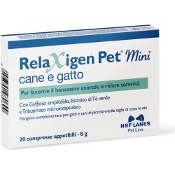Relaxigen Pet Mini - Cats & Dogs complementary feed 20 tablets