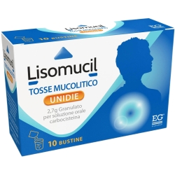 Lisomucil Tosse mucolitico unidie - mucolytic medicament 10 sachets