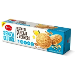 Senza Glutine - Cereals-Ginger biscuits 150 g