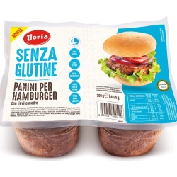 Senza Glutine - Sandwiches for Hamburger 4 x 50 g